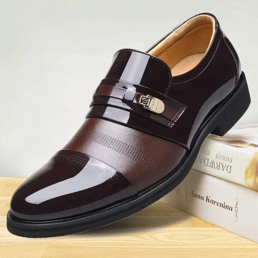 2025 New Arrival Men's Formal Leather Shoes Large Size 38-48 Leather Shoes